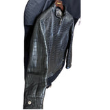 $140K STEFANO RICCI 50 Alligator Bomber Jacket