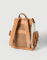 $5,600 Brunello Cucinelli Grained Calfskin & Cowhide City Backpack