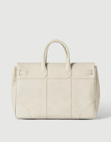 $6,150 Brunello Cucinelli Grained calfskin country bag Ivory