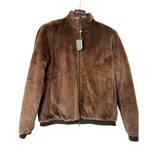 $16,450 Bomber Printed Windfur 54 Mink Reversible Fancy Blue