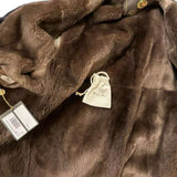 $13K Hartifield Coa t52  Cashmere, Castorino fur removable lining Storm System®