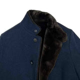 $18,150 Sweater Coat M Cashmere Double & Castorino Fur