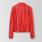 $40K BIJAN 50 Python Leather Biker Jacket - One Single Jacket in the World!