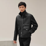$32K HERMES Nile Crocodile Leather Details, 50 Lambskin Jacket fur-lined 2025!