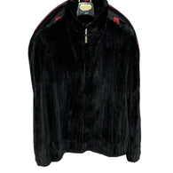 $40K  NIRVANA Black Beaver fur Coat 58