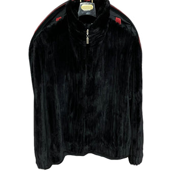 $40K  NIRVANA Black Beaver fur Coat 58