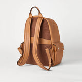 $4,500 Cowhide travel backpack Cognac (C001)