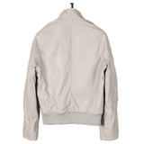 $38K HERMES 48, 54 Blouson Bord-Côte  Crocodile & Calf Rib Bomber