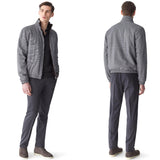 $16,450 Bomber Printed Windfur 54 Mink Reversible Fancy Blue