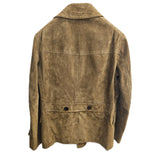 $9K TOM FORD 48 Double-Breasted Suede Jacket SS 2025