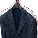 $27K Vicuna Striped Coat 52