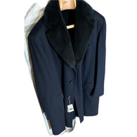 $42K Vicuna Signot Coat 54 removable Castorino fur lining
