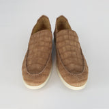 $11,450 Summer Walk Loafer 44 Alligator Nubuck - Umber