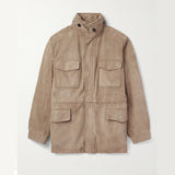 Loro Piana Traveller Jacket 54 Lowered Suede