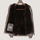 $11,250 Hooded Bomber Jacket M Technical Fabric - Beaver fur - Storm System®