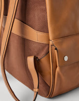 $4,500 Cowhide travel backpack Cognac (C001)