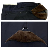 $26K Wool Guanaco Overcoat 48 removable Castorino fur Collar