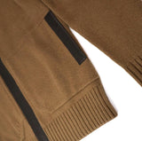 $6,850 Albury Knit BomberJacket 50 Virgin Wool FW2025
