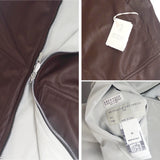 $5,800 Leather Gilet M Reversible
