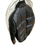 $300K HERMES Crocodile Pororus Jacket 50 detachable Ermine fur lining