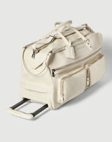 $8,450 Brunello Cucinelli Grained Calfskin Trolley Bag Ivory (C4212)