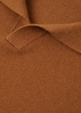 $5,900 LORO PIANA Vicuna Classic Polo Shirt 50
