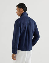 $7,300 Brunello Cucinelli M Suede Overshirt