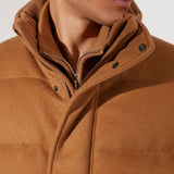 $29K Gilard Puffer Jacket XL Vicuna Goose Down -Storm System®