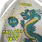 Louis Vuitton Pixelated Dragon Varsity Jacket 50 By PHARRELL WILLIAMS - Collector!
