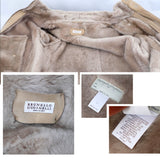 +$12K  Montgomery L Suede Shearling Coat, detachable Hood