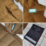 $6,350 Fillmore Cashmere Quilted Bomber Jacket Goose Down XL