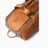 $5,500 Logo-Print Detailed Grain Leather tennis bag Backpack