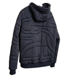 $4,500 "Maillons 3D" Quilted Sweater L, XL FW2025 Navy Blue