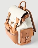 $5,600 Brunello Cucinelli Grained Calfskin & Cowhide City Backpack