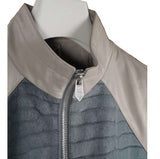 $38K HERMES 48, 54 Blouson Bord-Côte  Crocodile & Calf Rib Bomber