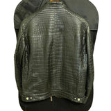 $140K STEFANO RICCI 50 Alligator Bomber Jacket