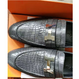 +16K Hermes Himalaya Croco Loafers 41