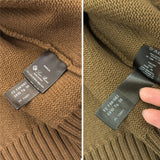 $6,850 Albury Knit BomberJacket 50 Virgin Wool FW2025