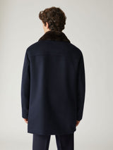 $15K Carnaby Carcoat S, L Cashmere & Castorino fur Storm System®