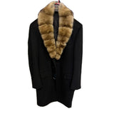 $44K Vicuna Coat 50 removable Sable fur Collar