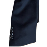 $26K Wool Guanaco Overcoat 48 removable Castorino fur Collar