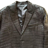 $230K HERMES 48 Top-tier Full Crocodile Leather Blazer