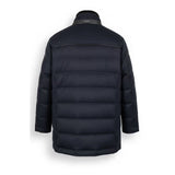 +S11K STEFANO RICCI Cashmere Quilted Down Jacket 58 Removable Beaver fur Collar