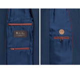LORO PIANA S Vicuna Citytime Bomber Storm System®, Shirt Style Collar