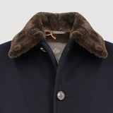 $15K Carnaby Carcoat S, L Cashmere & Castorino fur Storm System®
