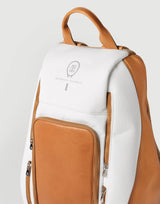 $5,100 Brunello Cucinelli Leather & Techno fabric Padel Backpack