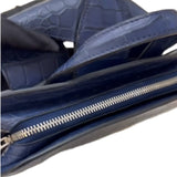 $100K Hermes CityBack 27 Bleu Alligator Backpack