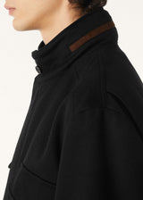 $6,850 LORO PIANA 48 Traveller Field Jacket Black Cashmere Storm System®