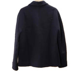 $18K Holburn Bomber Shirt L  Stretched Virgin Wool  Mink fur-lined