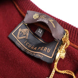 $5,400 LORO PIANA Classic Crewneck Vicuna 50 Tibetan Red